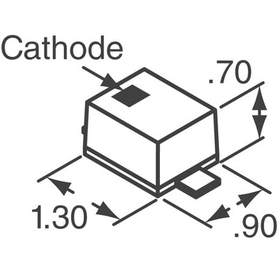 RF Diode Schottky - Single 1V 50mA 75mW SC-79 - 2