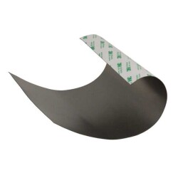 RF EMI Absorbing Sheet AB50000SHF Polymer Resin, Metal Flakes Non-Conductive, Single Sided 8.268