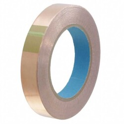 RF EMI Shielding Tape WE-CF Copper Foil Conductive, Single Sided 0.980