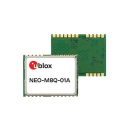 NEO-M8Q-01A RF Receiver BeiDou, Galileo, GLONASS, GNSS, GPS 1.575GHz -167dBm - 1