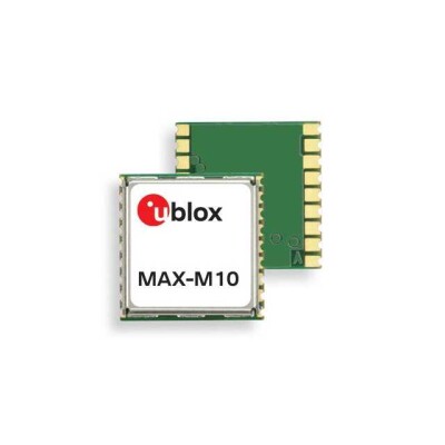 MAX-M10 RF Receiver BeiDou, Galileo, GLONASS, GNSS, GPS -164dBm Not Included - 1