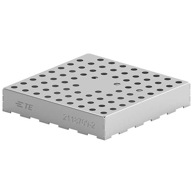  Rf Shield Cover 1.260" (32.00mm) X 1.260" (32.00mm) Vented Surface Mount