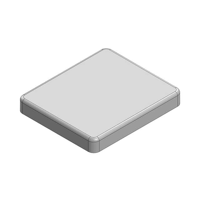  Rf Shield Shield, 1-piece 1.362" (34.60mm) X 1.583" (40.20mm) Non-vented Solder