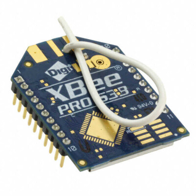 General ISM < 1GHz Transceiver Module 900MHz Integrated, Wire Antenna Through Hole - 1