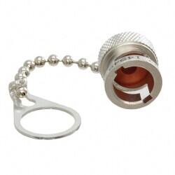 Connector Cap (Cover), Dust For BNC Bulkhead Jacks - Cinch Connectivity Solutions Trompeter