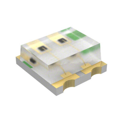 Red, Green, Blue (RGB) 626nm Red, 525nm Green, 470nm Blue LED Indication - Discrete 1.9V Red, 3.4V Green, 3.4V Blue 0606 (1616 Metric) - 1