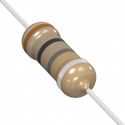 1 GOhms ±10% 0.25W, 1/4W Through Hole Resistor Axial High Voltage Thick Film - TE Connectivity Passive Product