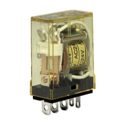 General Purpose Relay SPDT (1 Form C) 24VDC Coil Socketable - IDEC