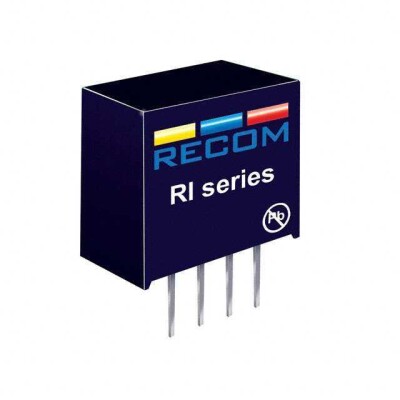 Isolated Module DC DC Converter 1 Output 12V 167mA 4.5V - 5.5V Input - 1