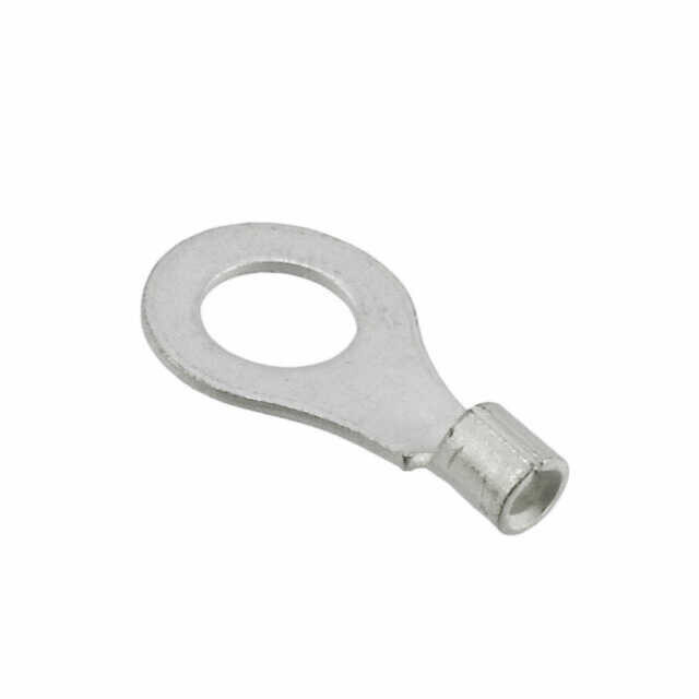  Ring Terminal Connector 1/4 Stud Circular 14-16 Awg Crimp