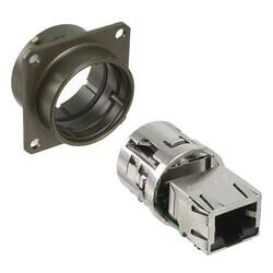 Modular Coupler Connector Jack, 8p8c (RJ45) To Jack, 8p8c (RJ45) Cat5e Unshielded - Amphenol PCD