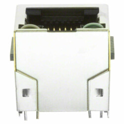 Jack Modular Connector 8p8c (RJ45, Ethernet) Vertical Shielded - 1