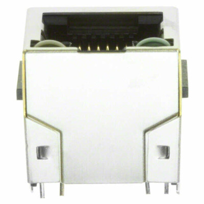 Jack Modular Connector 8p8c (RJ45, Ethernet) Vertical Shielded - 1