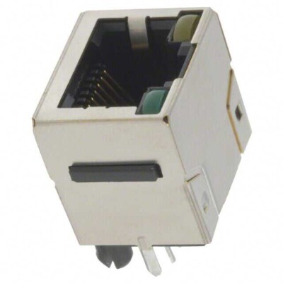 Jack Modular Connector 8p8c (RJ45, Ethernet) Vertical Shielded - 1