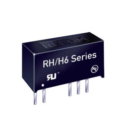 Isolated Module DC DC Converter 1 Output 12V 84mA 4.5V - 5.5V Input - Recom Power