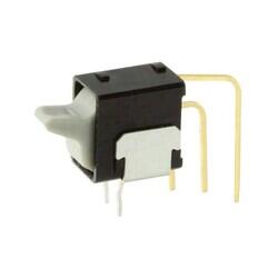 Rocker Switch SPDT 0.4VA (AC/DC) 28 V Through Hole, Right Angle, Vertical - Nidec Copal Electronics