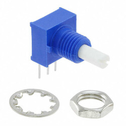 Rotary Encoder Mechanical 16 Quadrature (Incremental) Right Angle - 1