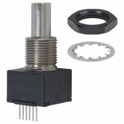 Rotary Encoder Optical 32 Quadrature (Incremental) Vertical - Bourns Inc.
