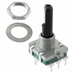 Rotary Encoder Mechanical 24 Quadrature (Incremental) Vertical - Bourns Inc.