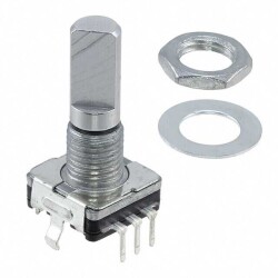 Rotary Encoder Mechanical 20 Quadrature (Incremental) Vertical - Bourns Inc.