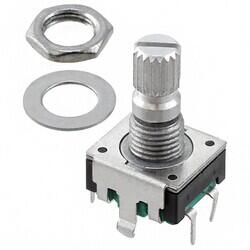 Rotary Encoder Mechanical 24 Quadrature (Incremental) Vertical - Bourns Inc.