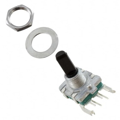 Rotary Encoder Mechanical 24 Quadrature (Incremental) Right Angle - 1