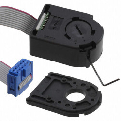 Rotary Encoder Optical 500 Quadrature with Index (Incremental) Vertical - Broadcom Limited