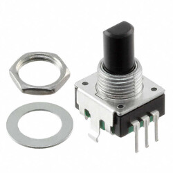 Rotary Encoder Mechanical 24 Quadrature (Incremental) Vertical - Bourns Inc.