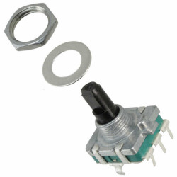 Rotary Encoder Mechanical 24 Quadrature (Incremental) Vertical - Bourns Inc.