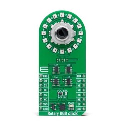 WS2812B-2020 Rotary Encoder Sensor mikroBUS™ Click™ Platform Evaluation Expansion Board - MikroElektronika