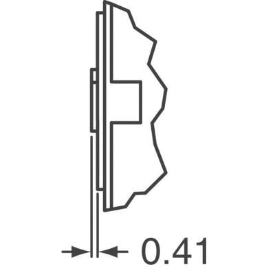 Rotary Switch 10 Position SP10T, Adjacent Contact 5A (AC), 500mA (DC) 125 VAC Through Hole - 3