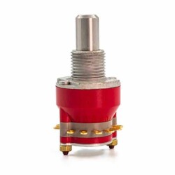Rotary Switch 2 ~ 10 Position SP10T 250mA (AC/DC) 115 VAC Panel Mount - Grayhill Inc.