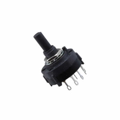Rotary Switch 5 Position SP5T 2.5A (AC), 350mA (DC) 125 VAC Panel Mount - 1