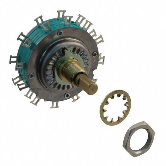  Rotary Switch 24 Position Sp24t 500ma (ac), 1a (dc) 125 Vac Panel Mount