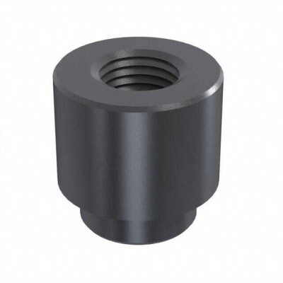 Round Standoff Threaded M3x0.5 Steel 0.160