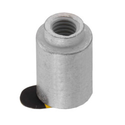 Round Standoff Threaded M3x0.5 Steel 0.315