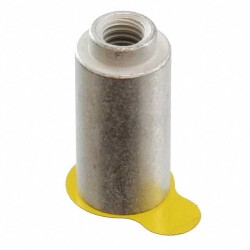 Round Standoff Threaded M3x0.5 Steel 0.433