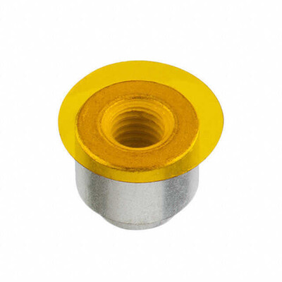 Round Standoff Threaded M2.5 Steel 0.106