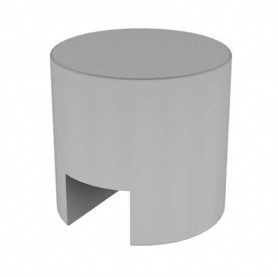 Round Tactile Switch Cap Ivory Slip On - 1