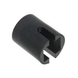 Round Tactile Switch Cap Black Snap Fit - APEM Inc.