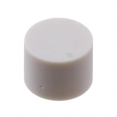 Round Tactile Switch Cap Ivory Slip On - 1