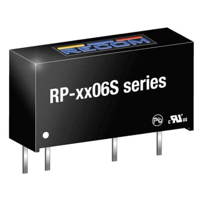 Isolated Module DC DC Converter 1 Output 6V 167mA 4.5V - 5.5V Input - 1