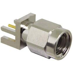 RP-SMA Connector Plug, Female Socket 50Ohm Board Edge, End Launch Solder - Linx Technologies Inc.