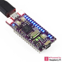 RP2040 Maker Nano RP2040 - ARM® Cortex®-M0+ MCU 32-Bit Embedded Evaluation Board - 4