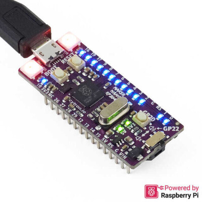 RP2040 Maker Nano RP2040 - ARM® Cortex®-M0+ MCU 32-Bit Embedded Evaluation Board - 4