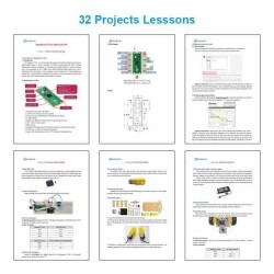 Elecrow Raspberry Pi Pico Advanced Kit: Includes 32 Modules & 32 Project Lessons - 4
