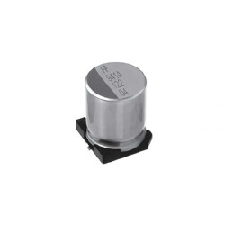 220 µF 25 V Aluminum - Polymer Capacitors Radial, Can - SMD 18mOhm 2000 Hrs @ 105°C - Nichicon