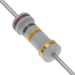 10 kOhms ±5% 2W Through Hole Resistor Axial Flame Proof, Safety Metal Oxide Film - YAGEO