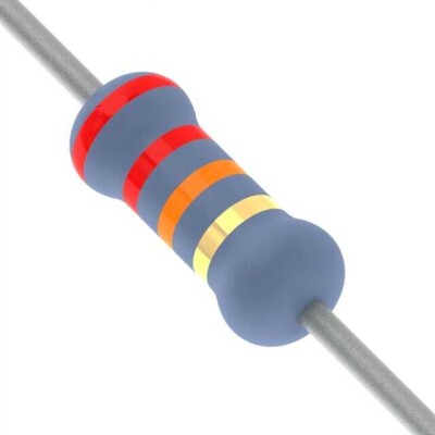 22 kOhms ±5% 2W Through Hole Resistor Axial Flame Retardant Coating, Safety Metal Oxide Film - 1