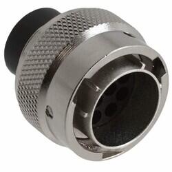 12 Position Circular Connector Plug Housing Free Hanging (In-Line) Coupling Nut - 1